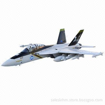 F18 Radio Toy Airplanes, Hornet Strike Fighter, High-end with Cockpit Ejection, CE-certified